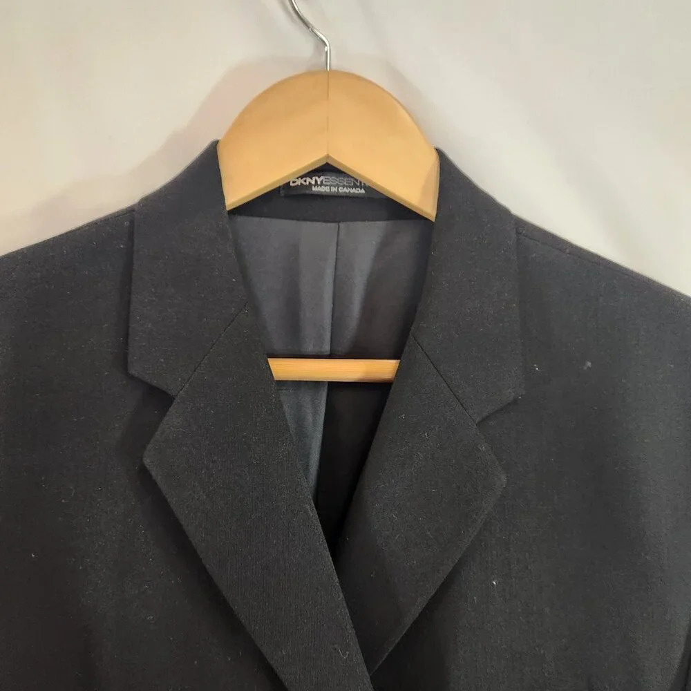 DKNY Essentials Mens Blazer Size 40R  Black - Picture 4 of 12